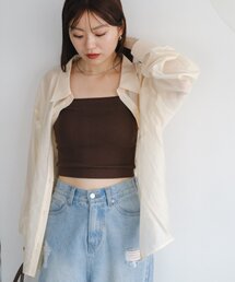 Kastane | 【ZOZO先行/S.Mサイズ展開】シアーベーシックシャツ(シャツ/ブラウス)