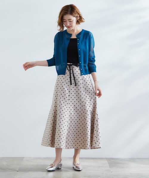 grove（グローブ）の「2WAYスクエアネックタンク（タンクトップ・レディース・ブラック/オフホワイト/ベージュ系4・01/02/03/04/05）」の9枚目の写真