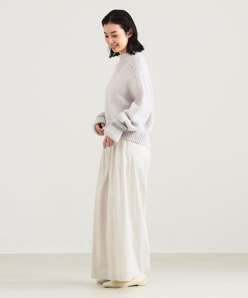 セール】【1/9再値下げ】AK+1 / コットン ワイドパンツ［手洗い可