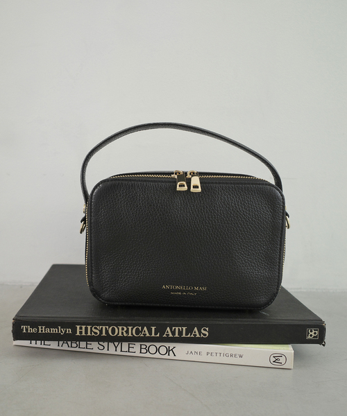 ANTONELLO MASI/アントネッロマージ SLOBE別注 レザーハンドルバッグ