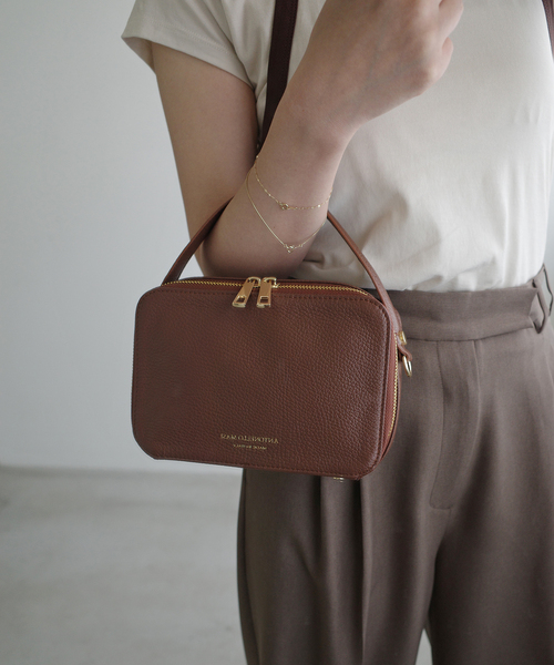 ANTONELLO MASI/アントネッロマージ SLOBE別注 レザーハンドルバッグ