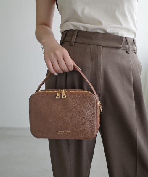 ANTONELLO MASI/アントネッロマージ SLOBE別注 レザーハンドルバッグ