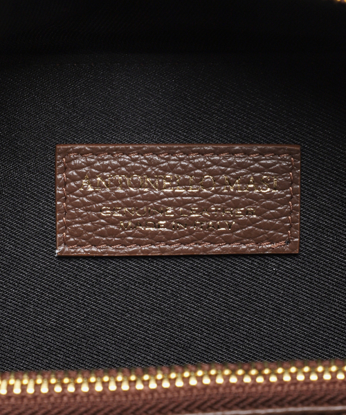 SLOBE IENA（スローブイエナ）の「ANTONELLO MASI/アントネッロマージ SLOBE別注 レザーハンドルバッグ（ハンドバッグ・レディース・ブラック/ブラウン・FREE）」の19枚目の写真