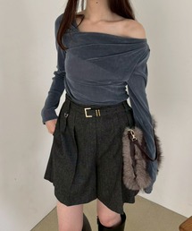 FRAY I.D | Dリングショートパンツ(その他パンツ)