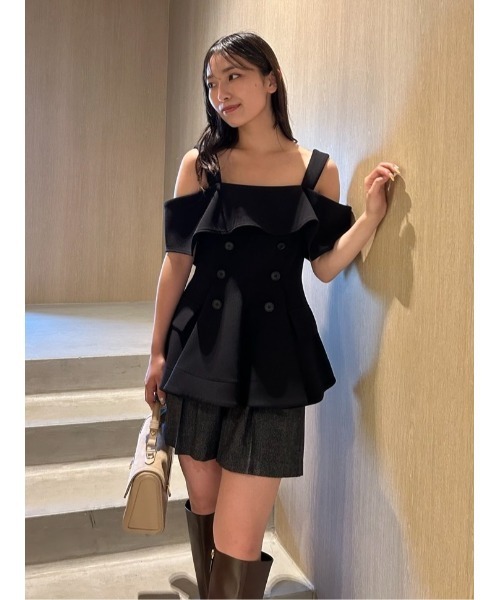 FRAY I.D ショートパンツコンビネゾン F Dリングショートパンツ