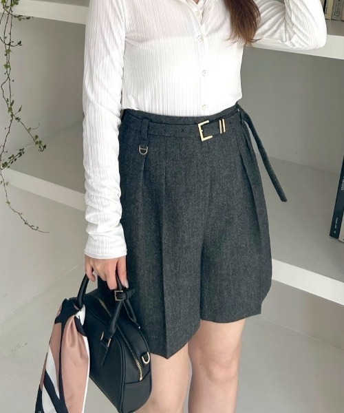 Dリングショートパンツ（その他パンツ）｜FRAY I.D（フレイアイディー