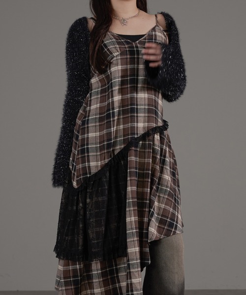 apres jour mignon（アプレジュールミニョン）の「レースコンビイレヘムワンピース（ワンピース・レディース・ダークブラウン/モカ/オフホワイト/ブラック/ブラウン系その他/その他・X-LARGE/フリー）」の22枚目の写真