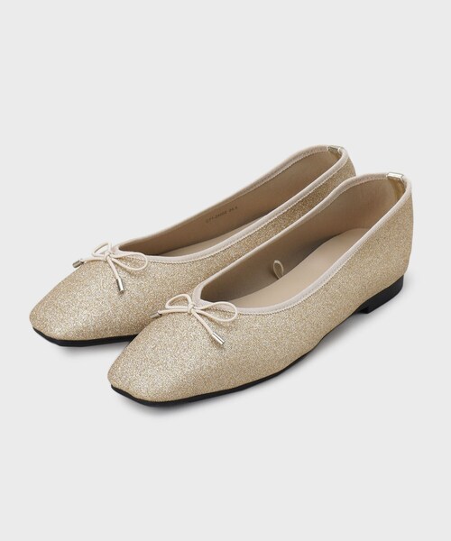 OPAQUE.CLIP（オペークドットクリップ）の「《美人百花掲載》名品フラットバレエシューズ（その他シューズ・レディース・ダークブラウン系/ブラック系/ボルドー/ブラック/ゴールド/ベージュ系4・50/25/30/35/45/40）」の7枚目の写真