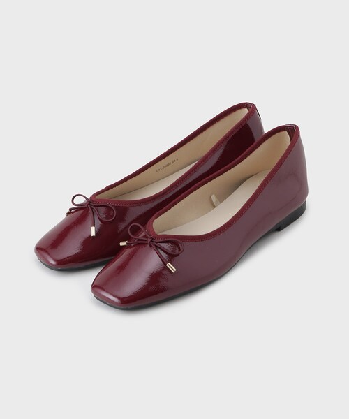 OPAQUE.CLIP（オペークドットクリップ）の「《美人百花掲載》名品フラットバレエシューズ（その他シューズ・レディース・ダークブラウン系/ブラック系/ボルドー/ブラック/ゴールド/ベージュ系4・50/25/30/35/45/40）」の12枚目の写真