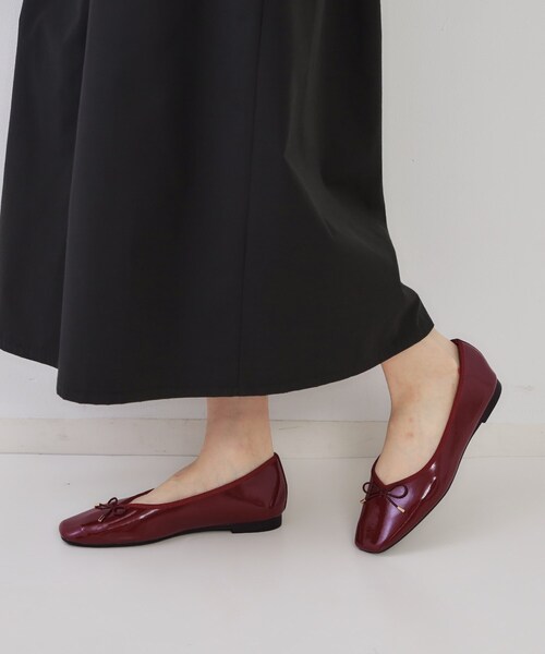 OPAQUE.CLIP（オペークドットクリップ）の「《美人百花掲載》名品フラットバレエシューズ（その他シューズ・レディース・ダークブラウン系/ブラック系/ボルドー/ブラック/ゴールド/ベージュ系4・50/25/30/35/45/40）」の17枚目の写真