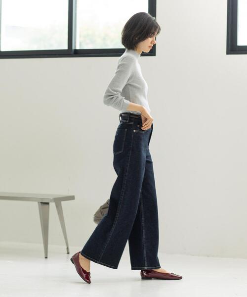 OPAQUE.CLIP（オペークドットクリップ）の「《美人百花掲載》名品フラットバレエシューズ（その他シューズ・レディース・ダークブラウン系/ブラック系/ボルドー/ブラック/ゴールド/ベージュ系4・50/25/30/35/45/40）」の22枚目の写真