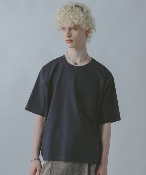 HARE（ハレ）の「PREMIUMポケットTEE(HARE)（Tシャツ/カットソー・メンズ・ネイビー/ブラック・FREE）」の2枚目の写真