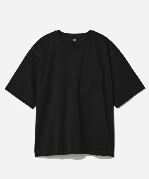 HARE（ハレ）の「PREMIUMポケットTEE(HARE)（Tシャツ/カットソー・メンズ・ネイビー/ブラック・FREE）」の16枚目の写真