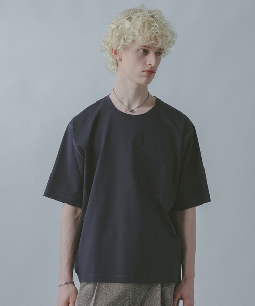 HARE（ハレ）の「PREMIUMポケットTEE(HARE)（Tシャツ/カットソー・メンズ・ネイビー/ブラック・FREE）」の7枚目の写真