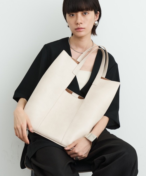 A.P.C エコレザー トートバッグ ショッピングバッグ Amazon | アーペーセートートバッグ ショッピングバッグ エコ