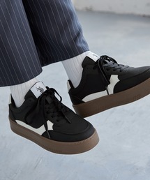 U.S. POLO ASSN.(ユーエスポロアッスン)のU.S. POLO ASSN. /ユーエスポロアッスン 別注 ワンポイントロゴ 配色ボリュームソールスニーカー(スニーカー)
