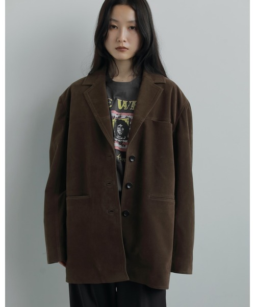 anuke(アンヌーク)の「Balloon Band T-shirts(Tシャツ/カットソー・レディース・グレー/ホワイト・FREE)」の7枚目の写真