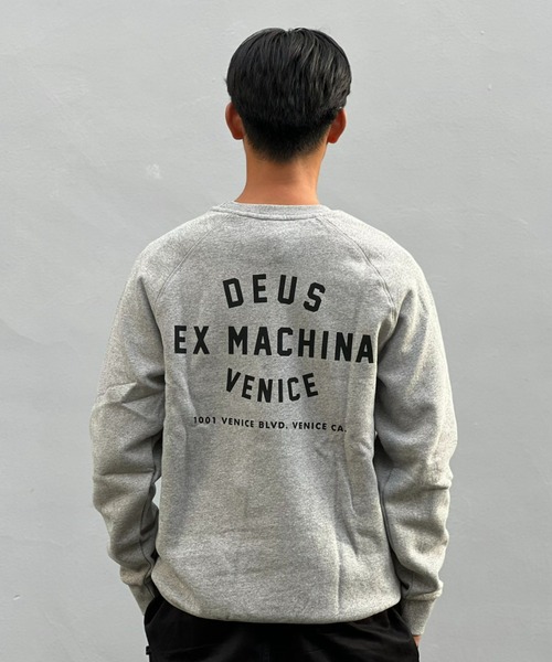 DEUS EX MACHINA（デウスエクスマキナ）の「【DEUS】Venice Address Crew（スウェット・メンズ・ブラック/グレー・MEDIUM/LARGE/X-LARGE）」の6枚目の写真