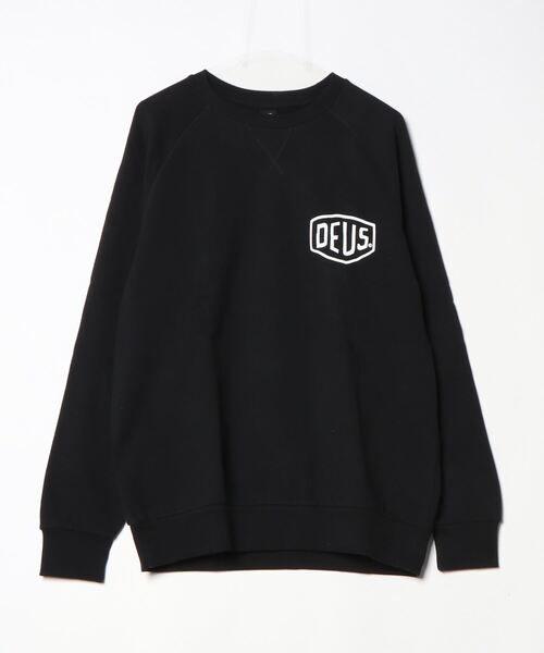 DEUS EX MACHINA（デウスエクスマキナ）の「【DEUS】Venice Address Crew（スウェット・メンズ・ブラック/グレー・MEDIUM/LARGE/X-LARGE）」の4枚目の写真