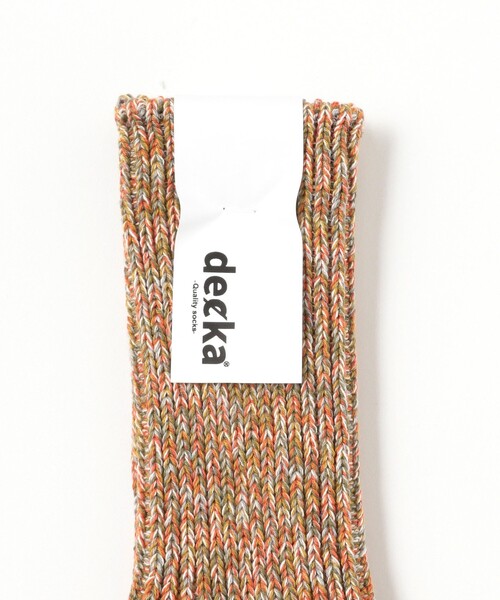 B:MING by BEAMS（ビーミングバイビームス）の「【別注】decka quality socks / ミックス クルー ソックス（ソックス/靴下・メンズ・パープル/オレンジ/グリーン/イエロー系その他2・ONE SIZE）」の5枚目の写真