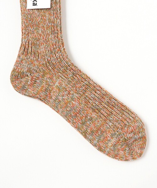 B:MING by BEAMS（ビーミングバイビームス）の「【別注】decka quality socks / ミックス クルー ソックス（ソックス/靴下・メンズ・パープル/オレンジ/グリーン/イエロー系その他2・ONE SIZE）」の6枚目の写真