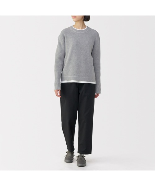 無印良品（ムジルシリョウヒン）の「婦人　柔らかい中敷を使用した　撥水キャンバススニーカー（スニーカー・レディース・ブラック/キャメル/チャコールグレー/オフホワイト・22.5cm/23.0cm/23.5cm/24.0cm/24.5cm/25.0cm）」の21枚目の写真