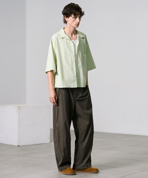 PUBLIC TOKYO（パブリックトウキョウ）の「ユーティリティイージーパンツ（その他パンツ・メンズ・ダークブラウン/ブラック・2/1）」の11枚目の写真