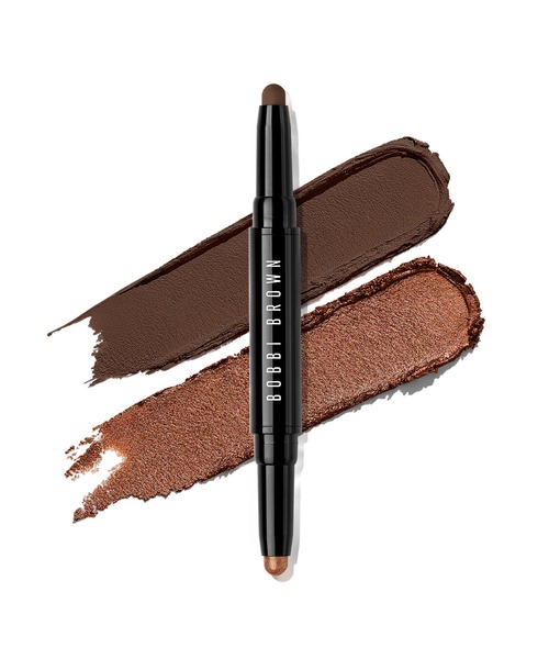 BOBBI BROWN（ボビイブラウン）の「ロングウェア デュアルエンド クリーム シャドウ スティック（アイシャドウ・レディース・ヒートレイ/ビスコッティ/パイライト/ミューティドトープ/カフェ/ギルデッドグリーン/ラディアントローズ/ブレイゼン/シルク/リッチネイビー/ミルクチョコレート/ミッドナイトブラウン・FREE）」の3枚目の写真