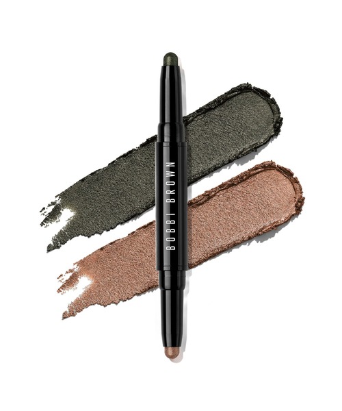 BOBBI BROWN（ボビイブラウン）の「ロングウェア デュアルエンド クリーム シャドウ スティック（アイシャドウ・レディース・ヒートレイ/ビスコッティ/パイライト/ミューティドトープ/カフェ/ギルデッドグリーン/ラディアントローズ/ブレイゼン/シルク/リッチネイビー/ミルクチョコレート/ミッドナイトブラウン・FREE）」の5枚目の写真