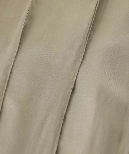 le.coeur blanc(ルクールブラン)の「《手洗い可能》フィブリルサテンパネルプリーツスカート(スカート・レディース・ベージュ/チャコールグレー・38)」の19枚目の写真