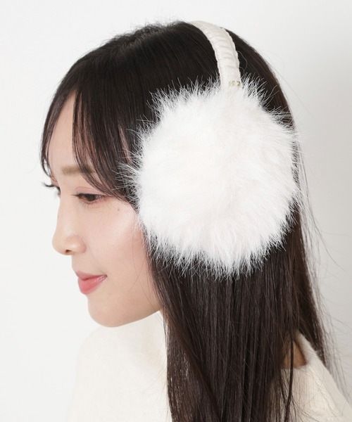 セール】イヤマフ 耳当て フェイクファー ”キラキラ”（イヤーマフ