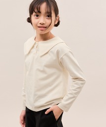 ROPE' PICNIC（ロペピクニック）の「【KIDS/キッズ】【吸水速乾】セーラーカラートップス（Tシャツ/カットソー・キッズ）」