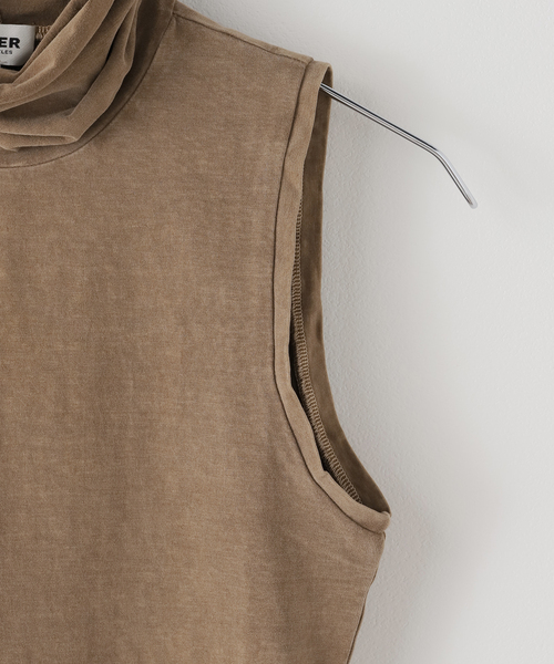 plage(プラージュ)の「ASHER / アッシャー Tessa Turtleneck タンク(Tシャツ/カットソー・レディース・スミクロ/モカ・FREE)」の21枚目の写真