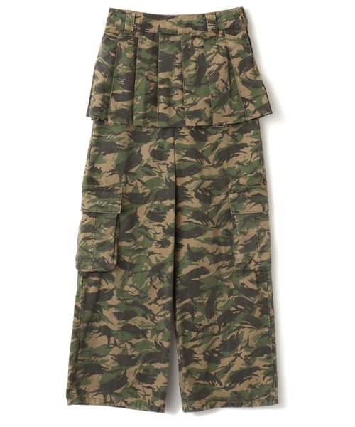 atmos pink(アトモスピンク)の「atmos pink Skirt Layered Pants / アトモス ピンク スカート レイヤード パンツ(その他パンツ・レディース・ウッドランド/チャコール・S/M)」の6枚目の写真