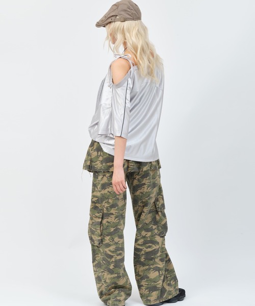atmos pink(アトモスピンク)の「atmos pink Skirt Layered Pants / アトモス ピンク スカート レイヤード パンツ(その他パンツ・レディース・ウッドランド/チャコール・S/M)」の10枚目の写真