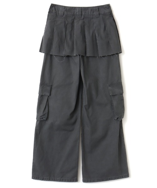 atmos pink(アトモスピンク)の「atmos pink Skirt Layered Pants / アトモス ピンク スカート レイヤード パンツ(その他パンツ・レディース・ウッドランド/チャコール・S/M)」の14枚目の写真