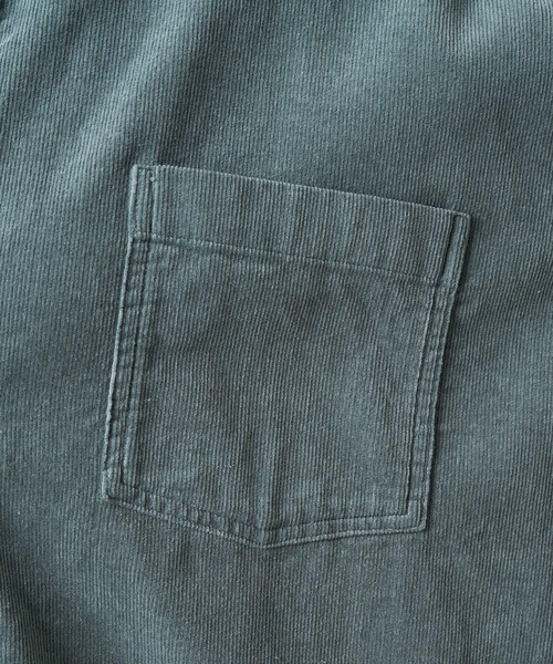 FREAK'S STORE（フリークスストア）の「限定展開　コーデュロイ オーバー シャツ（シャツ/ブラウス・レディース・ナチュラル/ベージュ/ブラック/サックスブルー・ﾌﾘ-）」の20枚目の写真