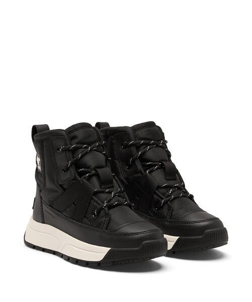 SOREL(ソレル)の「防水 防水 防寒 SOREL/ユース ウィットニー3 ミッド ウォータープルーフ/ソレル(ブーツ・キッズ・ブラウン/ブラック/ブラック×レッド/ベージュ・24.0cm/22.0cm/21.0cm/23.0cm/19.0cm/20.0cm)」の1枚目の写真