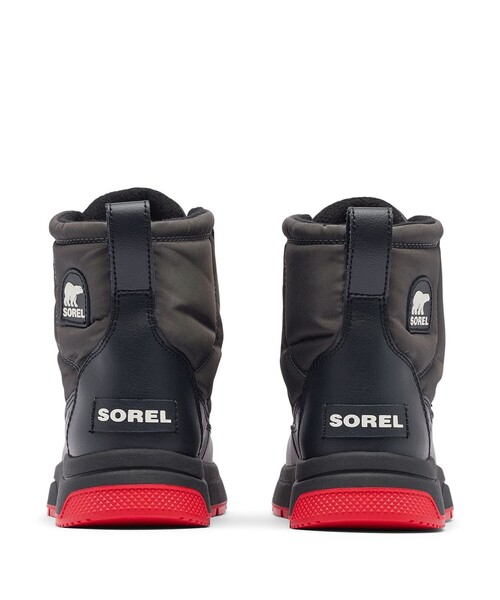 SOREL(ソレル)の「防水 防水 防寒 SOREL/ユース ウィットニー3 ミッド ウォータープルーフ/ソレル(ブーツ・キッズ・ブラウン/ブラック/ブラック×レッド/ベージュ・24.0cm/22.0cm/21.0cm/23.0cm/19.0cm/20.0cm)」の12枚目の写真