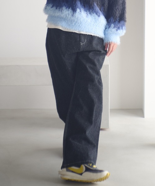 ADAM PATEK(アダムパテック)の「mp14097-nep selvedge denim デニムパンツ(AP2528015)(デニムパンツ・メンズ・ネイビー/ブルー・1/2)」の1枚目の写真