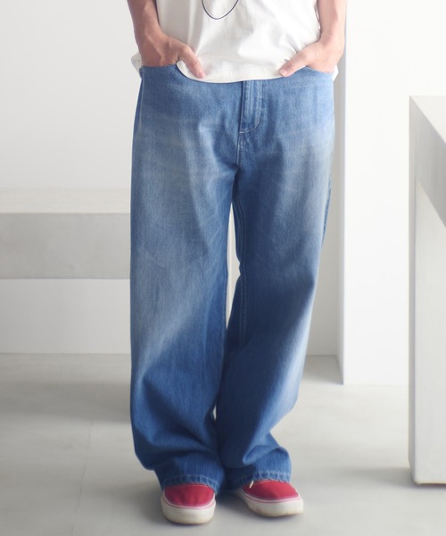 ADAM PATEK(アダムパテック)の「mp14097-nep selvedge denim デニムパンツ(AP2528015)(デニムパンツ・メンズ・ネイビー/ブルー・1/2)」の3枚目の写真