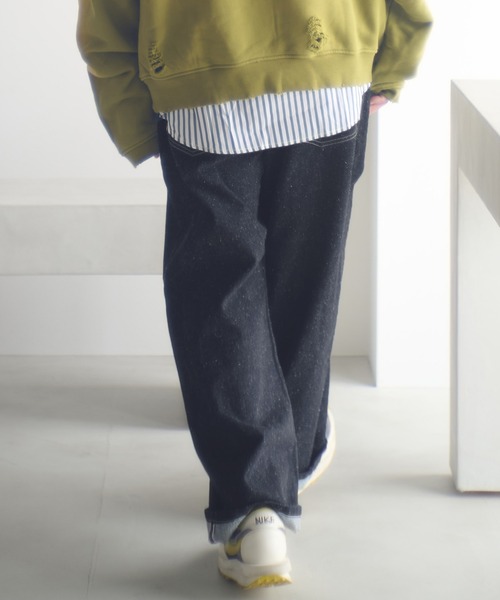 ADAM PATEK(アダムパテック)の「mp14097-nep selvedge denim デニムパンツ(AP2528015)(デニムパンツ・メンズ・ネイビー/ブルー・1/2)」の11枚目の写真