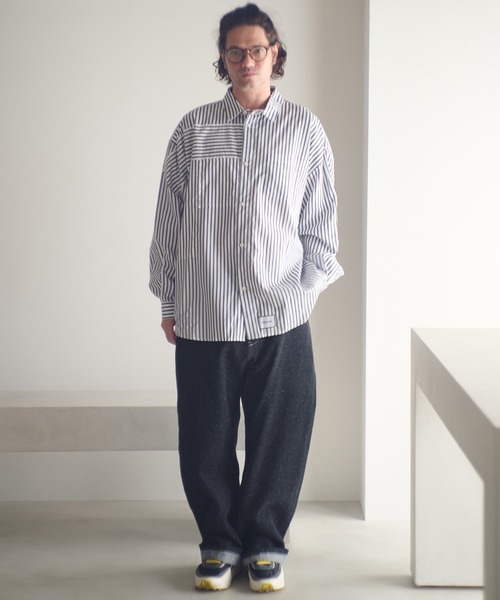 ADAM PATEK(アダムパテック)の「mp14097-nep selvedge denim デニムパンツ(AP2528015)(デニムパンツ・メンズ・ネイビー/ブルー・1/2)」の12枚目の写真