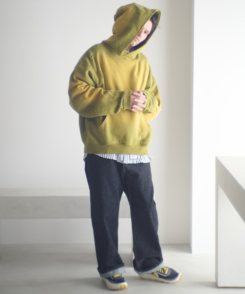 ADAM PATEK(アダムパテック)の「mp14097-nep selvedge denim デニムパンツ(AP2528015)(デニムパンツ・メンズ・ネイビー/ブルー・1/2)」の13枚目の写真