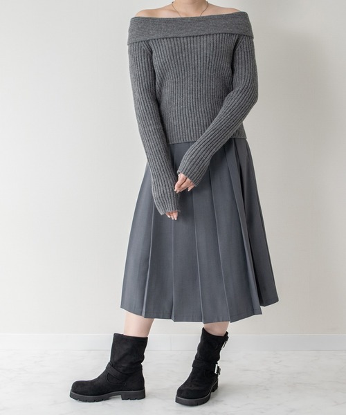 Bridget Birkin（ブリジットバーキン）の「【Bridget Birkin】オブリークトウエンジニアブーツ(553032)（ブーツ・レディース・ブラック/グレイッシュベージュ/ブラック系その他・24/22.5/23/23.5）」の12枚目の写真