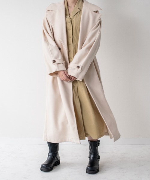 Bridget Birkin（ブリジットバーキン）の「【Bridget Birkin】オブリークトウエンジニアブーツ(553032)（ブーツ・レディース・ブラック/グレイッシュベージュ/ブラック系その他・24/22.5/23/23.5）」の17枚目の写真