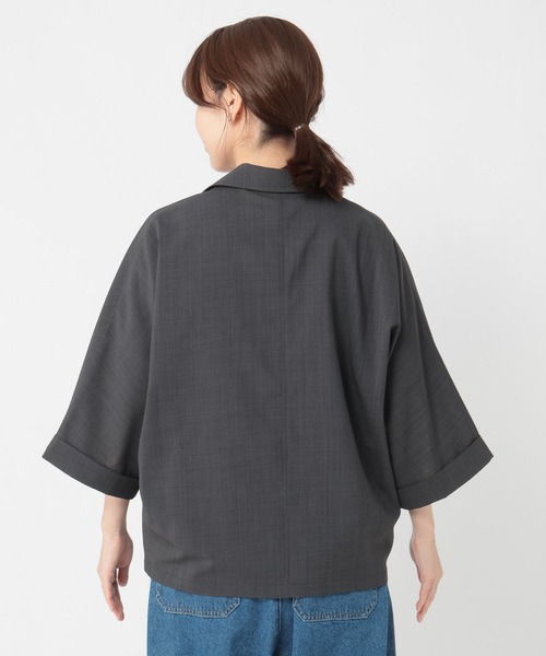 セール】アソートドルマンハーフスリーブジャケット（テーラード