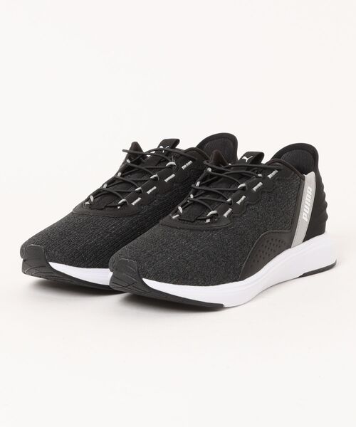 PUMA(プーマ)の「《PUMA》SOFTRIDE クルーズ EASE IN(スニーカー・レディース・ネイビー/ブラック/ライトグレー/ホワイト系その他/ブラック系/グレー系その他/ホワイト系その他2/ブラック×ホワイト・25.0cm/26.0cm/23.0cm/22.5cm/28.0cm/27.5cm/23.5cm/25.5cm/24.0cm/24.5cm/26.5cm/27.0cm)」の4枚目の写真