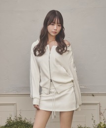lace line zip ritmo set up/レースラインジップリトモセットアップ