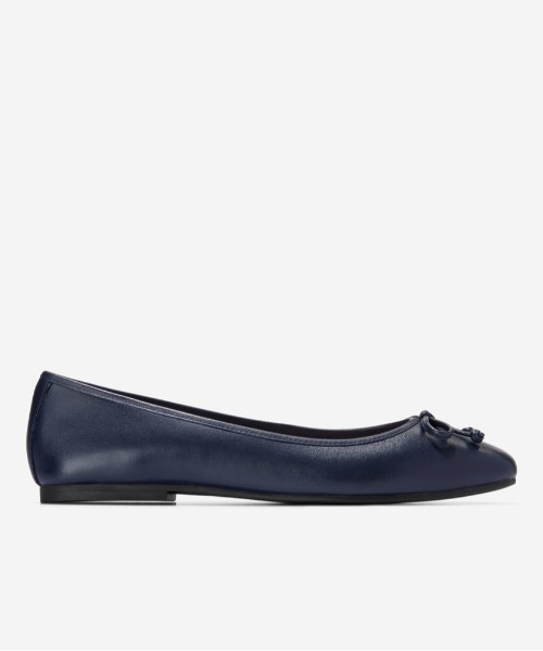 【新品、未使用】コールハーン　ヤラ　ソフレ　バレエシューズ　ブラック　リボン付き 新品、未使用】コールハーン ヤラ ソフレ バレエシューズ